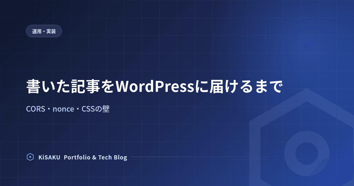 記事をWordPressに届けるまで 記事のサムネイル